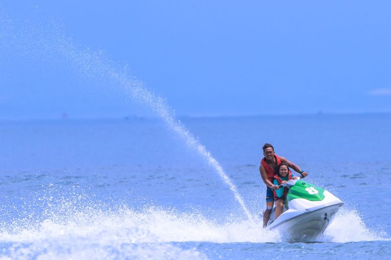 Fun Jet Ski and Water Sports Activities at Tanjung Benoa Beach Bali - A day at Tanjung Benoa Beach
