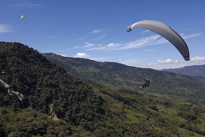 Fun RAFTING Awesome PARAGLIDING Over Giant Waterfalls From MEDELLIN - Experience Details