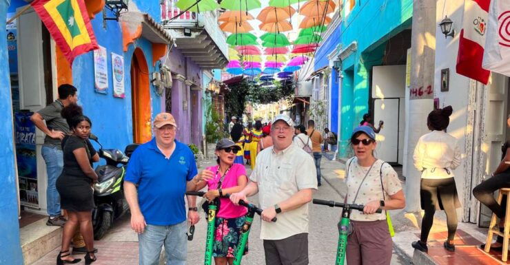 FUN SCOOTER RIDE THRU CARTAGENA & GETSEMANI / DISCOVERY TOUR - Experience Highlights