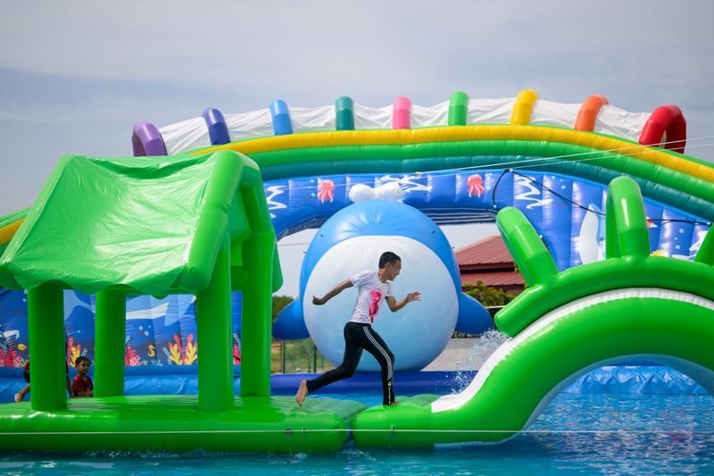 Fun Splash Water Theme Park Ticket in Tuaran - What a three-to-four-hour visit can look like