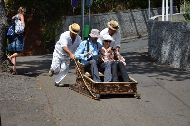 Funchal: Old Town Tour by Tuk Tuk With Traditional Toboggan - Pickup and Transportation