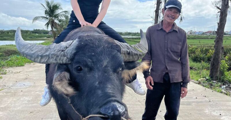 Funny day cycling, Buffalo riding and Basket boat - The Value of the Experience