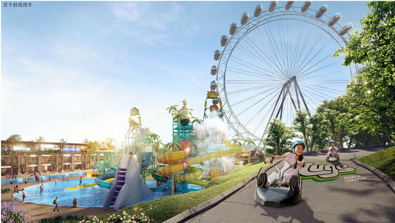 FunPark Gamuda Luge Gardens Ticket - A compact ride park with a repeat-ride pass