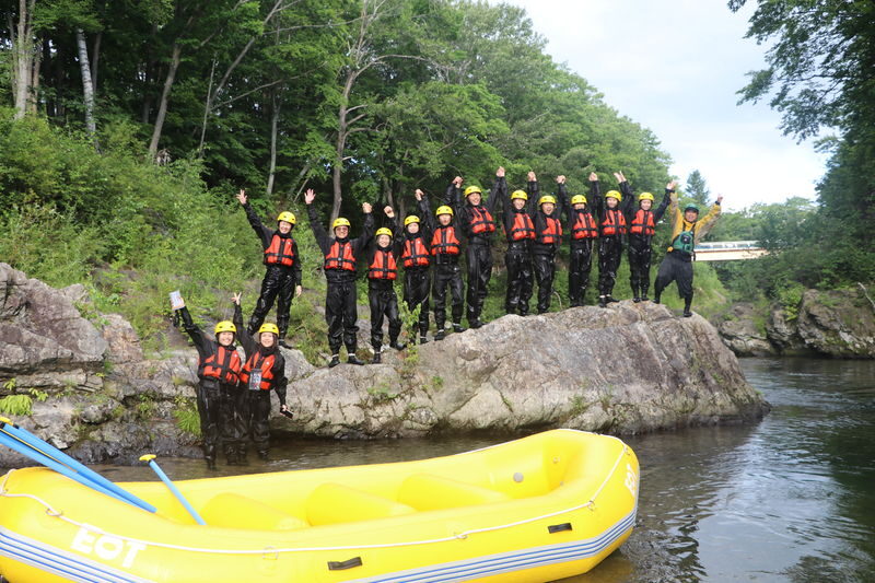Furano Rafting Tour Same-day reservations OK ~ Free Tour photo data - What happens from check-in to the river