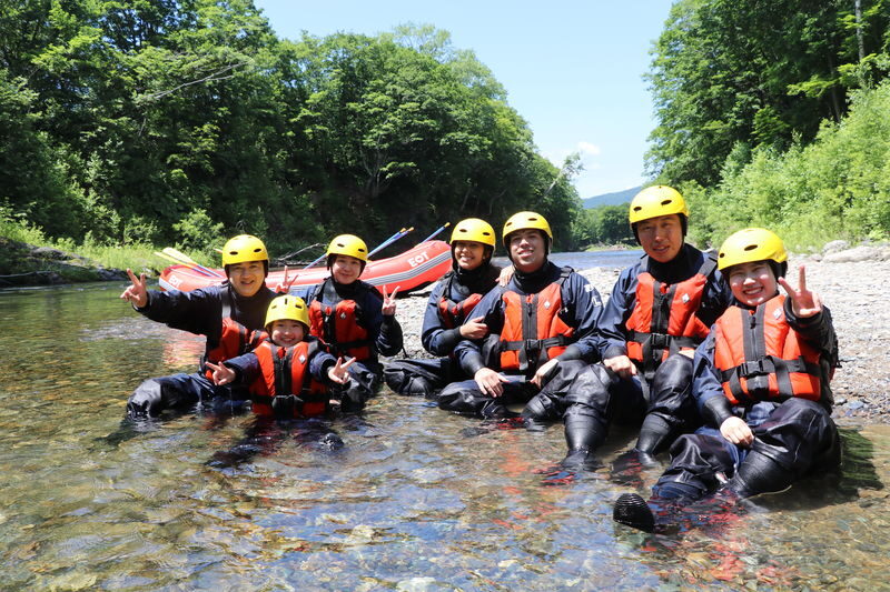Furano Rafting Tour Same-day reservations OK ~ Free Tour photo data - Family-friendly, with a few sensible limits