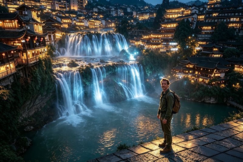 Furong Ancient Town Evening Waterfall & Stilt Houses Experience - Key points to know