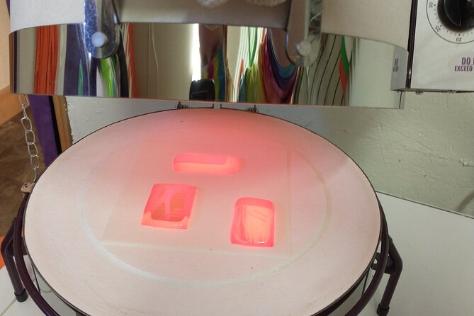 Fused Glass Necklace Class in Estes Park - Materials and Tools Provided