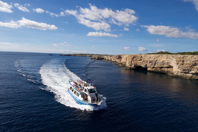 Galdana Shuttle Boat Half Day Boat Trip With 2 Hours Stop - Start Time and End Point Details