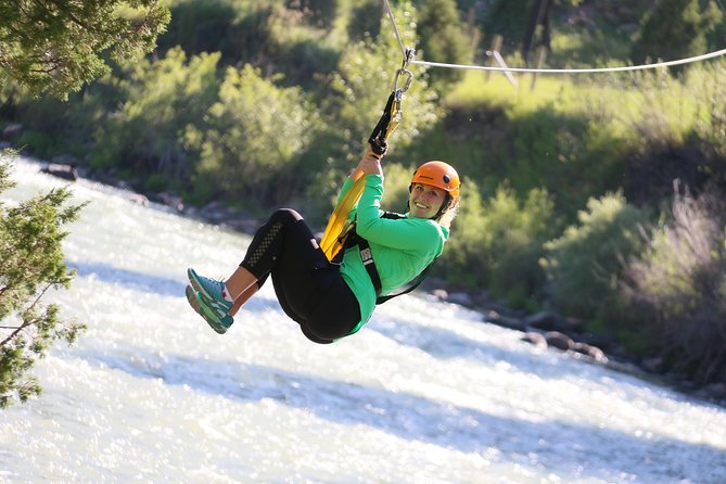 Gallatin River Small-Group Zipline Experience  - Big Sky - Meeting and Pickup