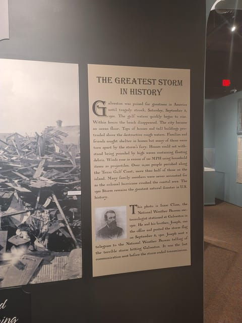 Galveston Great Storm Hurricane Talk & Tour - Good To Know