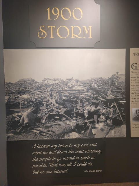 Galveston Great Storm Hurricane Talk & Tour - Historical Context