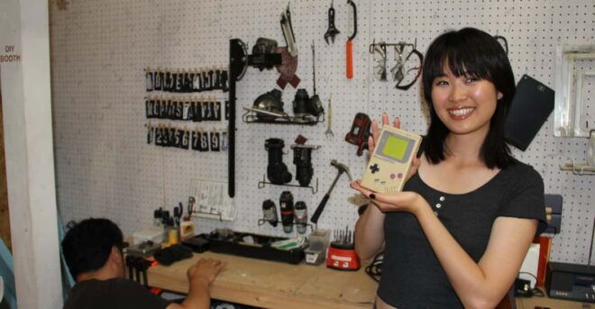 Game Boy Mod Workshop at Akihabara, Tokyo - Customization Process
