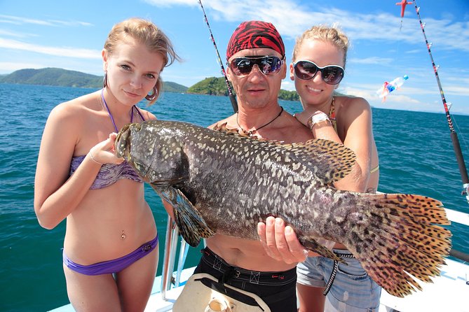Game Fishing and Trolling Around Phuket - Enjoy a Seafood Barbecue Lunch on Board