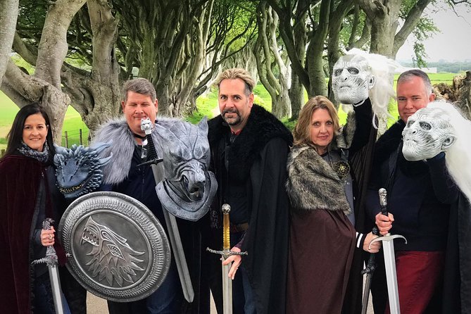 Game of Thrones -Giants Causeway Luxury Tour 9 Hrs 25 Locations - Additional Information
