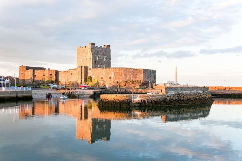 Game of Thrones, Westeros & Giants Causeway Day Tour from Belfast - Carrickfergus Castle sets the scene