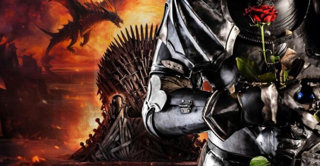 Game of Wedding Rings Ceremony or Vow Renewal Photography - Venue Description: Las Vegas Immersive Weddings