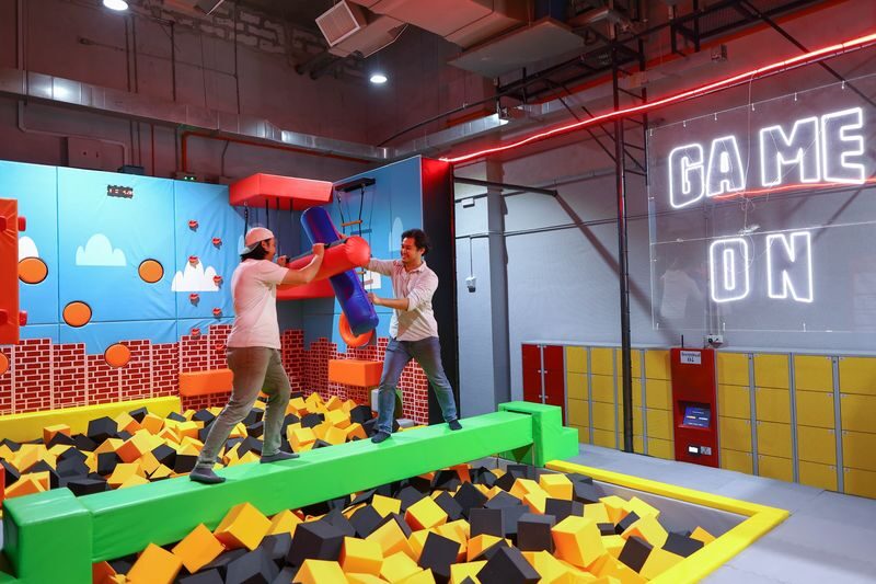Game On Theme Park Ticket in Klang Valley - A mall park built around switching activities