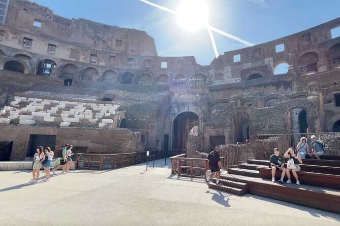 Games and Gladiators: Colosseum Arena and Roman Forum Tour - Tour Details and Additional Info
