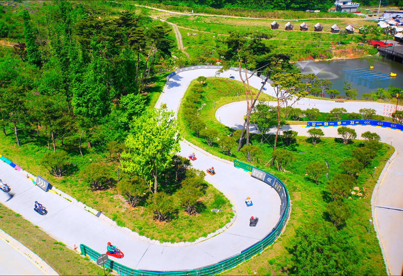 Ganghwa Luge&Joyang Textile&Hwagae Garden&Daeryong Market Day Tour - Hwagae Garden puts the border in view