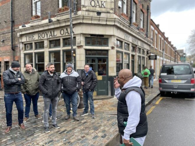 Gangster London Walking Tour With Actor Vas Blackwood - Visit Vinnie Jones First Filming Location