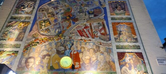 Gangsters of Soho Tour + Fish & Chips - Tour Route