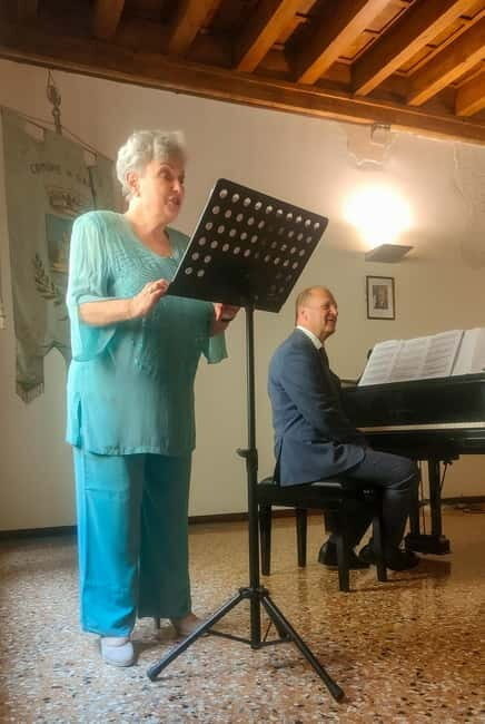 Garda: Lyrical Concert with Piano and Mezzosoprano - The Aperitif and Art Exhibitions