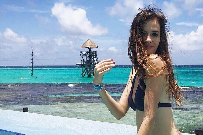 Garrafon Reef Park VIP Area & Snorkeling & Kayaking & Buffet - Additional Offerings: Bike Tours and Temazcal