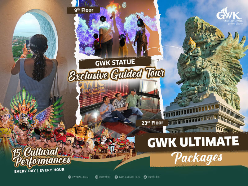 Garuda Wisnu Kencana Cultural Park Ticket in Bali - From the entrance to the limestone plazas