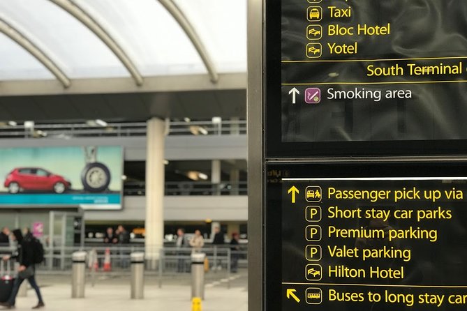 Gatwick Airport Private Transfers To/From London (Postcode SW5 to Sw11) - Pricing and Guarantee