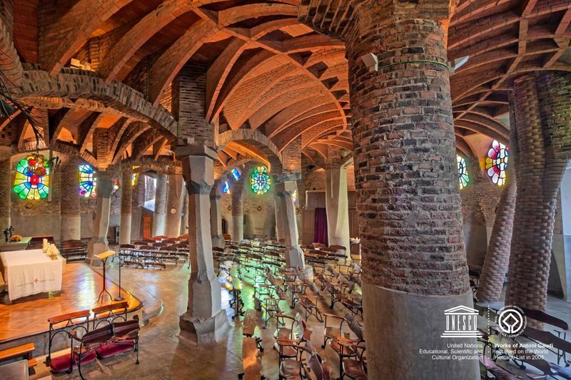 Gaudis Crypt and Colonia Guell entrance ticket in Spain - How much time to allow