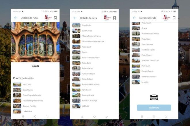Gaudi Self-Guided Tour App With Multilingual Audio Guide - Included Features