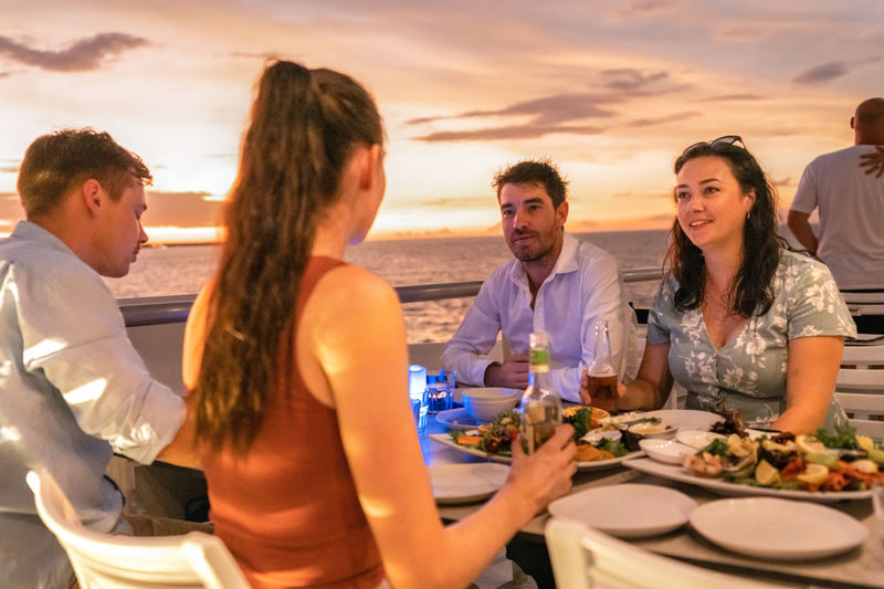 Gaze and Graze Sunset Cruise in Darwin - Darwin Harbour from the sundeck