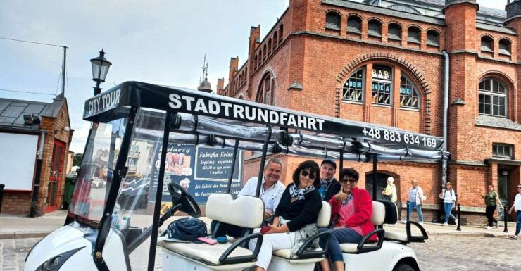 Gdansk: City Sightseeing Tour by Golf Cart - Tour Highlights and Historical Locations