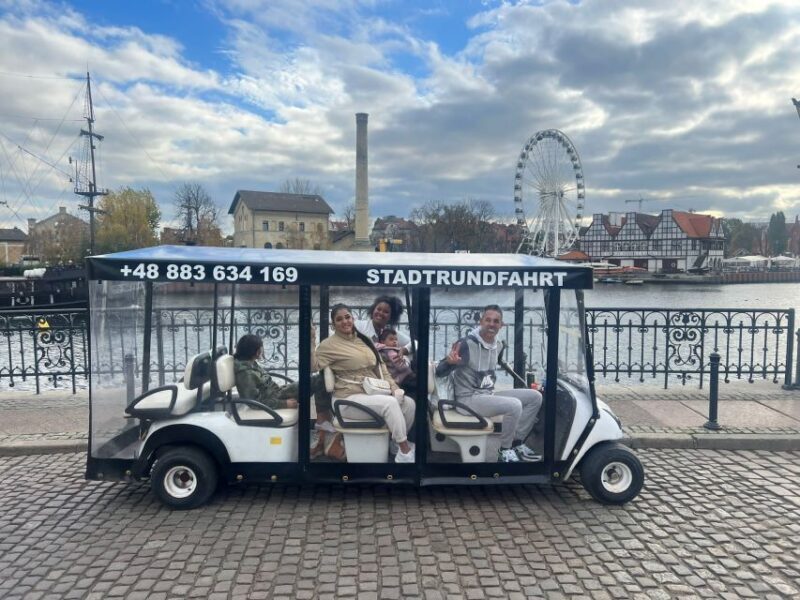 Gdansk: City Tour Live Guided by Golf Cart/Buggy Sightseeing - The Experience: What You Can Expect