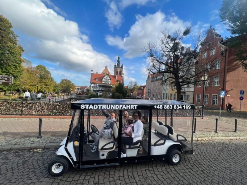 Gdansk: City Tour Live Guided by Golf Cart/Buggy Sightseeing - The Value for Money