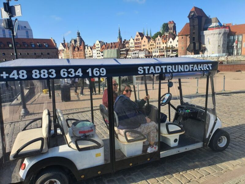 Gdansk: City Tour Live Guided by Golf Cart/Buggy Sightseeing - The Sum Up