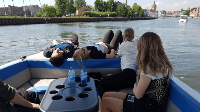 Gdańsk: Private Electric Boat Cruise on the Motława River - Boat Tour Duration and Capacity
