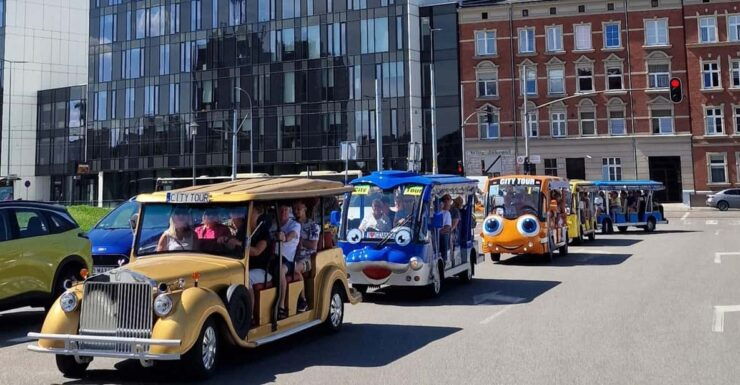 Gdansk: Shared or Private City Tour Sightseeing By Golf Cart - Experience Highlights