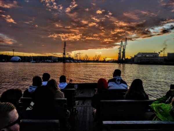 Gdańsk: Sunset Cruise on a Historic Polish Boat - Scenic River and Harbor Views