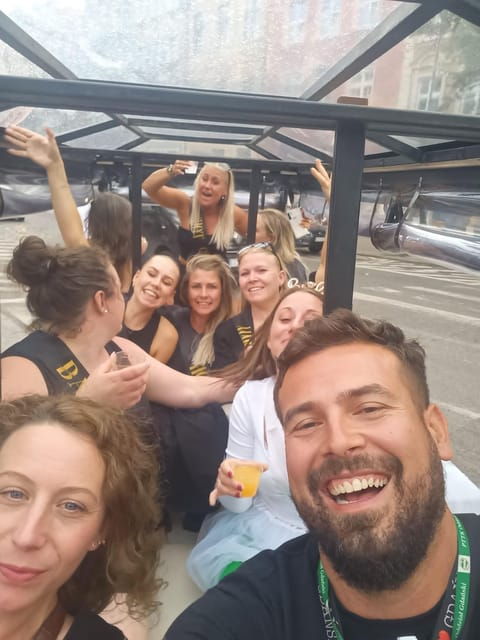 Gdansk: Top Partybus by Night in Buggybus & Alcohol Included - Onboard Features