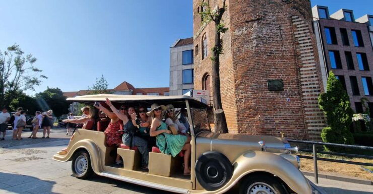 Gdansk:Private Beer City Tour Sightseeing By Golf Cart - Key Points