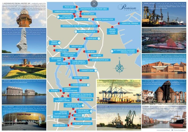 Gdask: Motlawa and Port yacht cruise with Welcome Drink - What’s Included and How It Adds Value