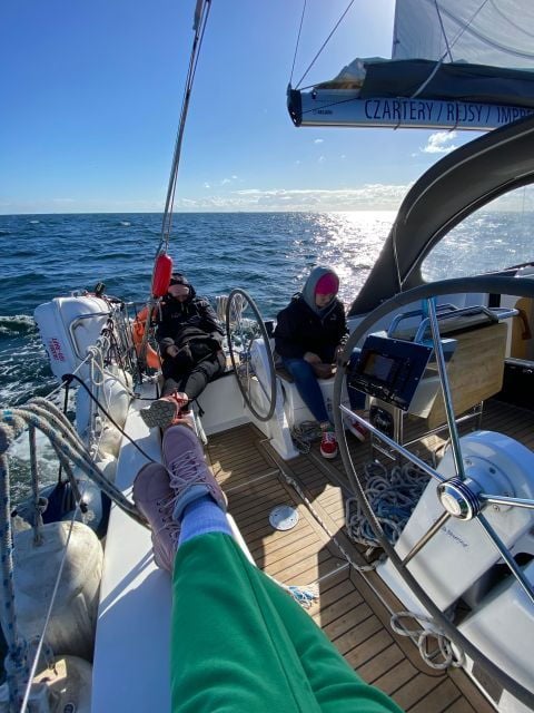 Gdask: Motlawa and Port yacht cruise with Welcome Drink - The Route and Sights in Detail
