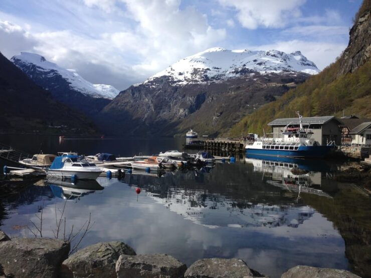 Geiranger: Geirangerfjord Sightseeing Boat With Audio Guide - Amenities and Features