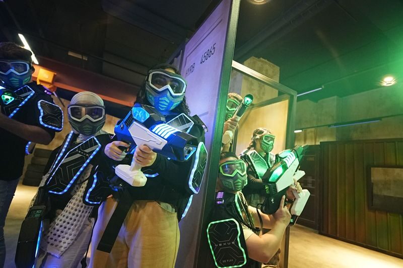 Gel Blaster at Sunway Pyramid by Bomb Battle - Amazon Ambush and Cargo Combat