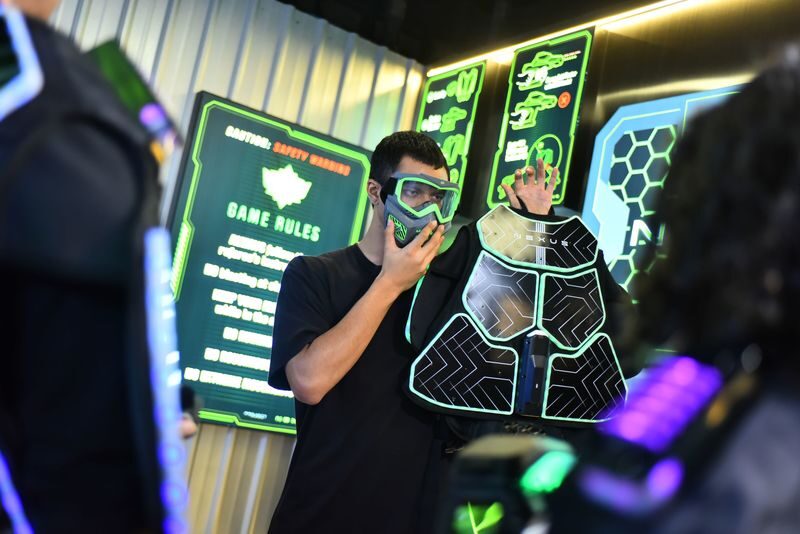 Gel Blaster at Sunway Pyramid by Bomb Battle - Gel Blaster or Laser Tag?