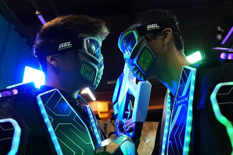 Gel Blaster at Sunway Pyramid by Bomb Battle - What the price buys you