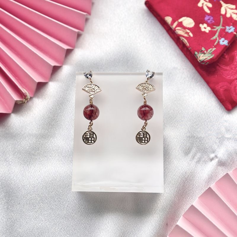 Gemstone Earrings by Floral Knots at Orchard Gateway - How long to allow at Orchard Gateway