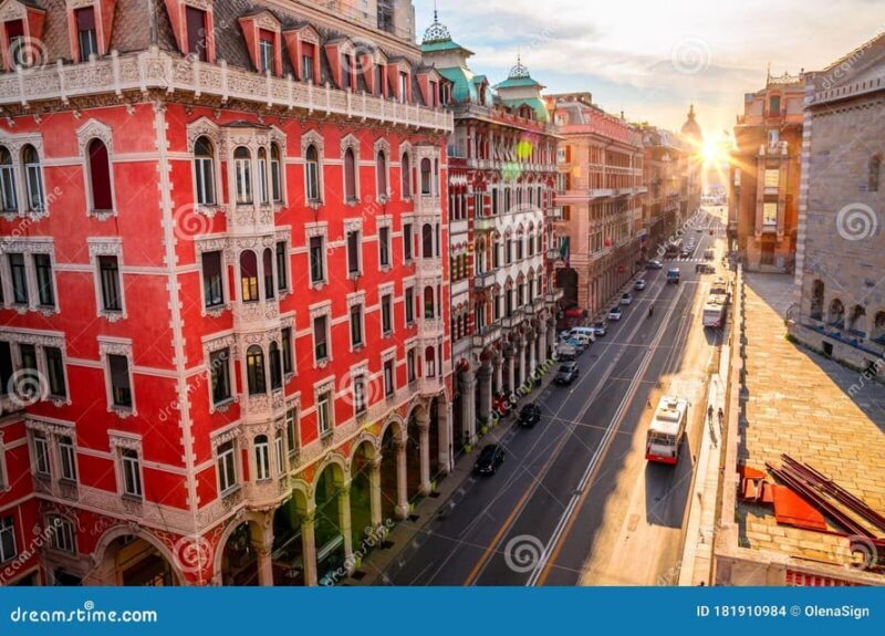 Genoa: Tour in Spanish of the Magnificent Genoa - Piazza Raffaele de Ferrari