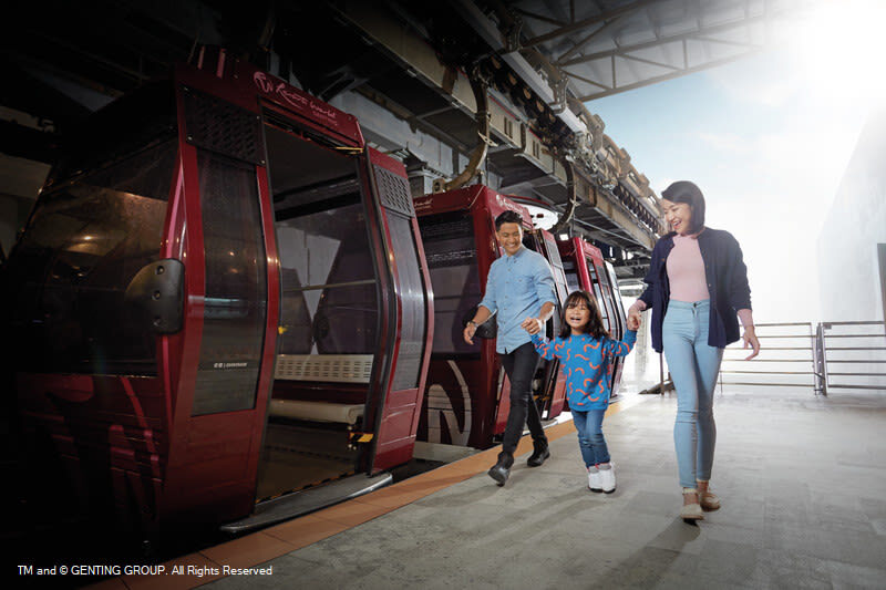 Genting Highlands Cable Car Ticket - Above the rainforest in a 10-minute ride